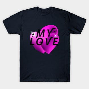 couple heart T-Shirt